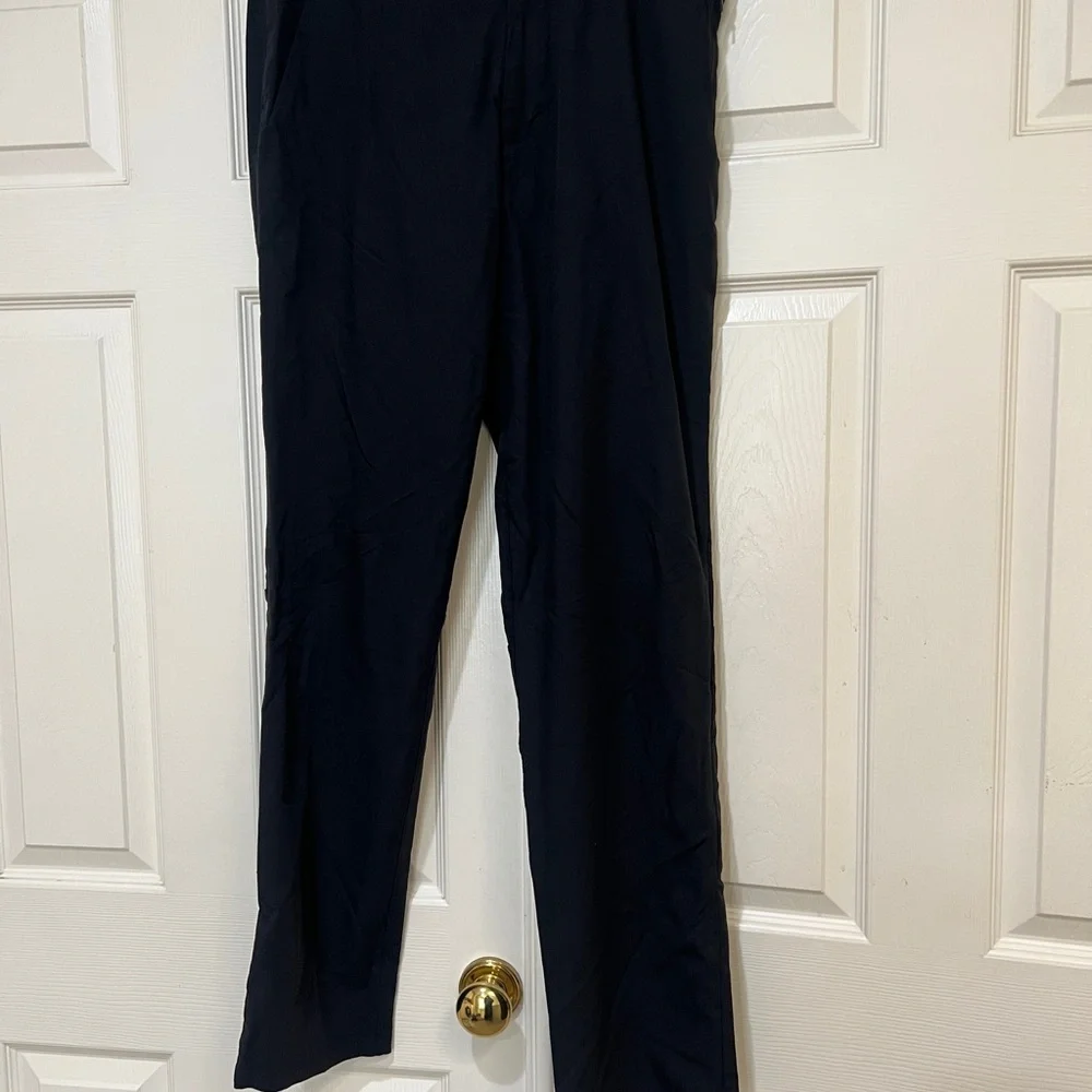 Lululemon Commission ABC 5 Pocket Warpstreme Black Pants Waist 34‎ Length 43